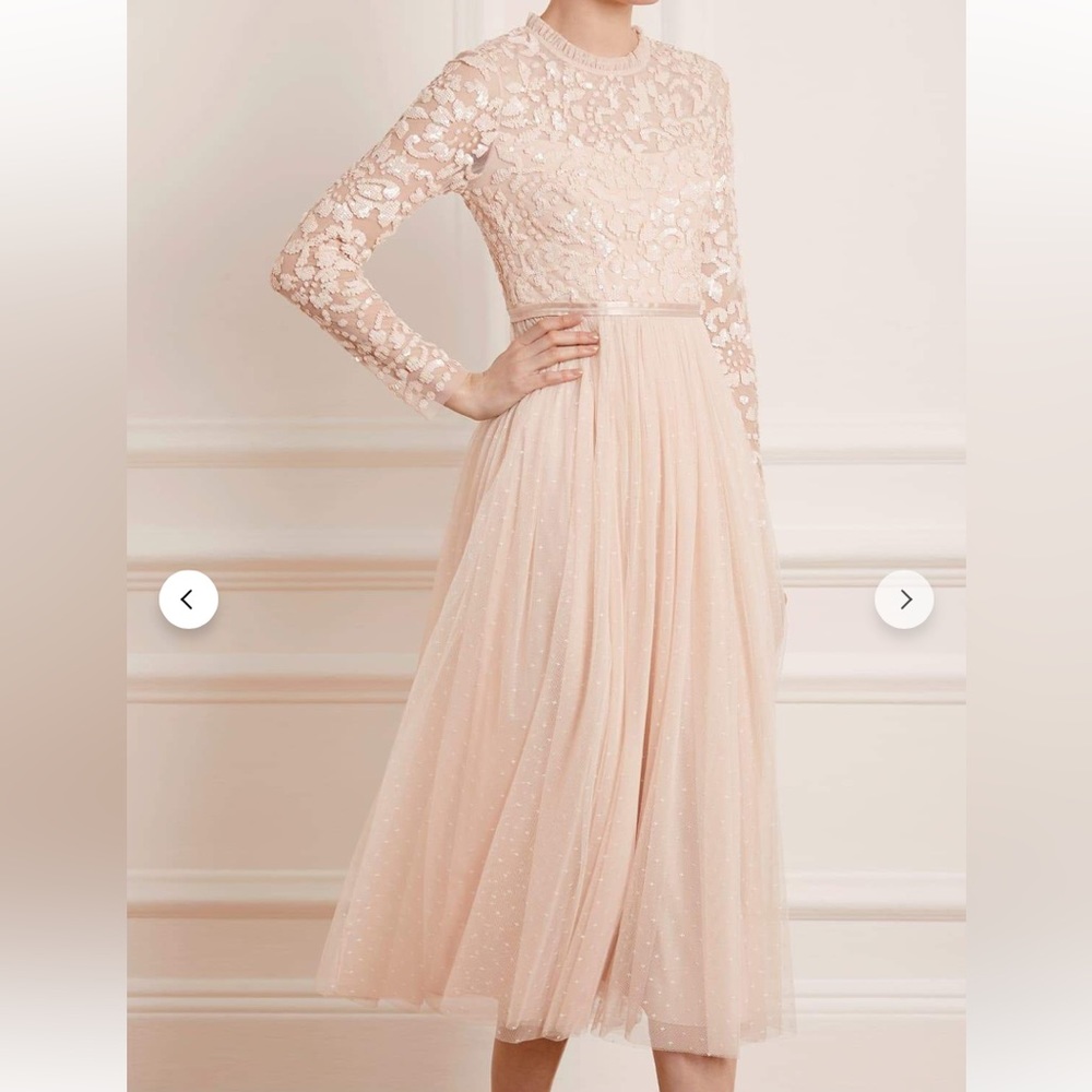 Needle and Thread Tempest Bodice Ballerina Dress Pink US size 6